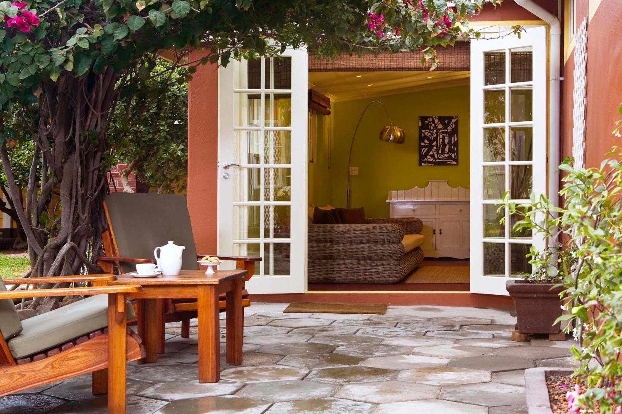 Suite mit Gartenblick